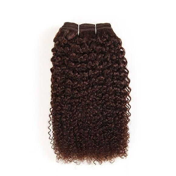 Rebecca Brazilian Remy Human Hair Weave 1 Bundle Afro kinky Wave Black Brown For Salon Hair 1# 1B# 2# 4# Fee Shipping 100g - east2cart.uk