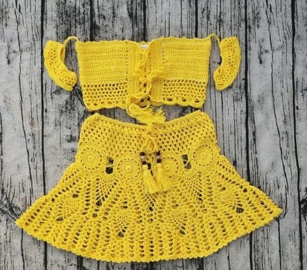 Hand Crochet Floren's Swimwear - east2cart.uk