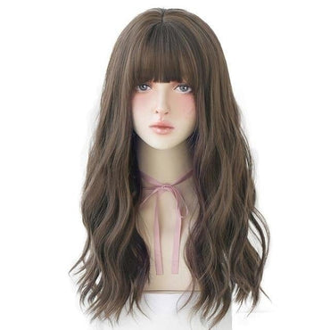 Pink Brown Lolita Realistic Cosplay Wig - east2cart.uk