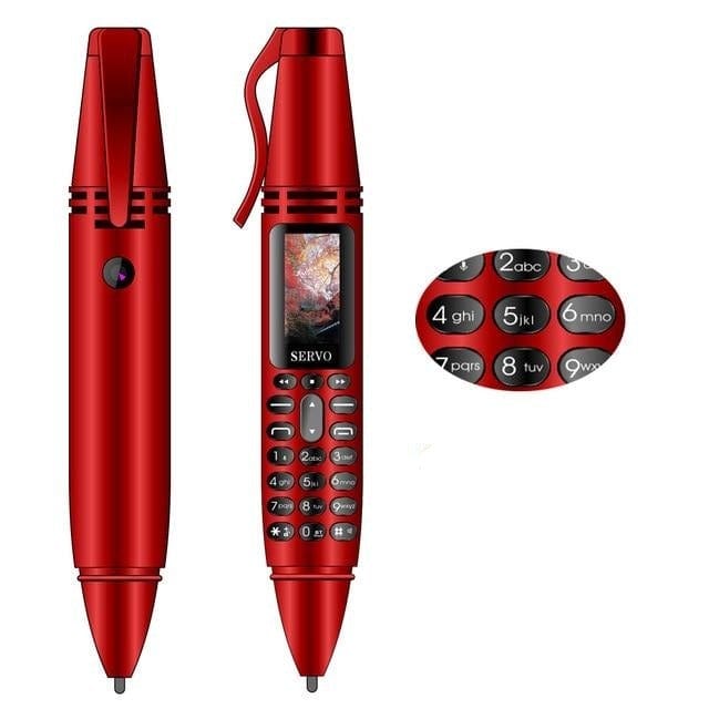 Pen mini Cell phone GSM Dual SIM Bluetooth - east2cart.uk