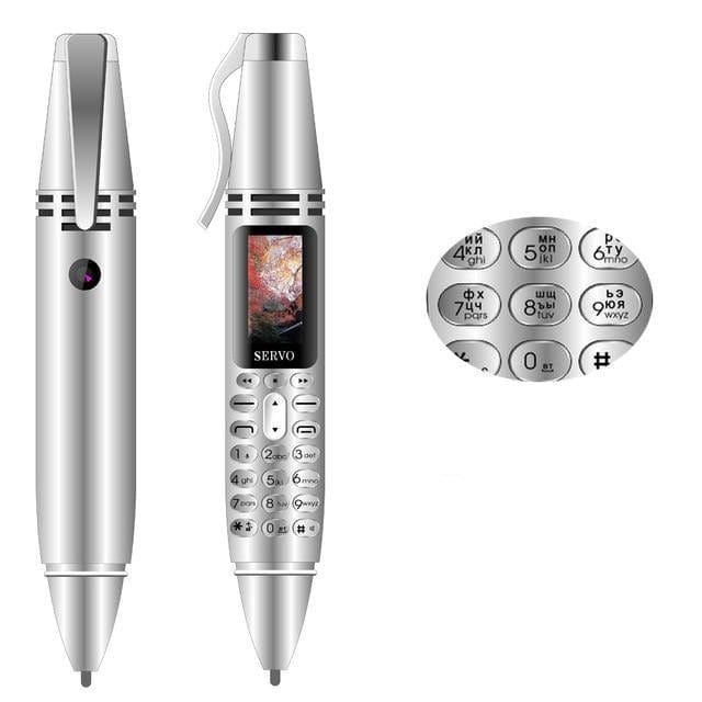 Pen mini Cell phone GSM Dual SIM Bluetooth - east2cart.uk