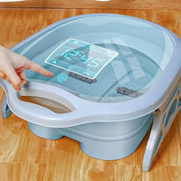 ONEUP Foldable Foot Soaking Bucket Plastic Portable Bathtubs Foaming Massage Bucket Household Sauna Bathtub Pedicure Bath - east2cart.uk