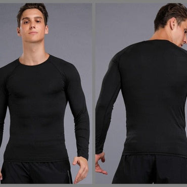 Men's Long Sleeve Thermal  T Shirt - east2cart.uk