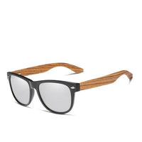 Men's Wooden Polarized Square Sunglasses - east2cart.uk