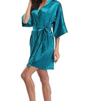 Satin Kimono Sleepwear