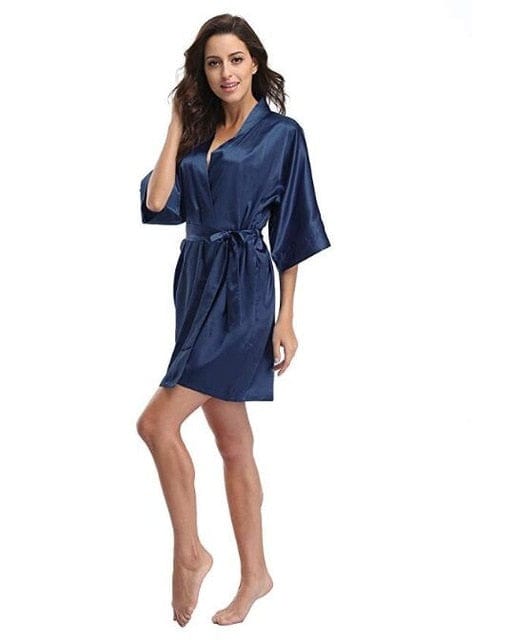 Satin Kimono Sleepwear