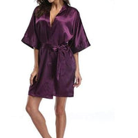 Satin Kimono Sleepwear
