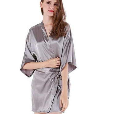 Satin Kimono Sleepwear