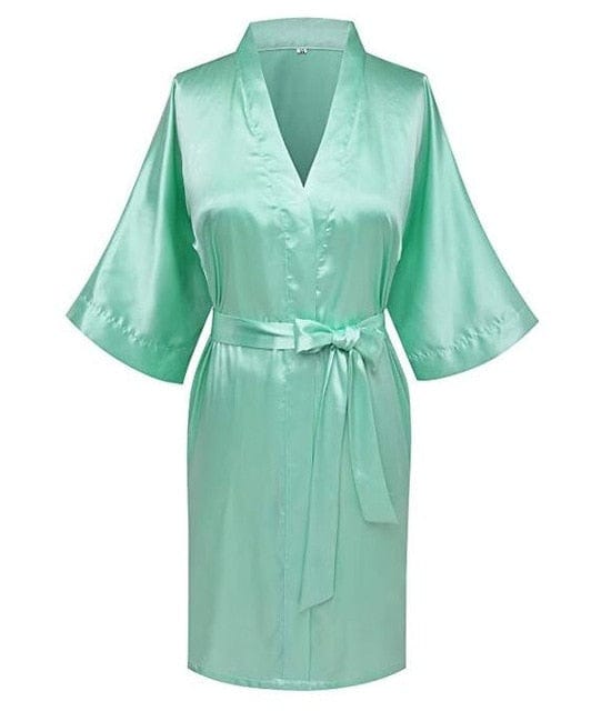 Satin Kimono Sleepwear