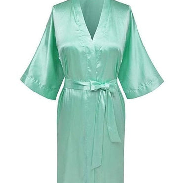 Satin Kimono Sleepwear