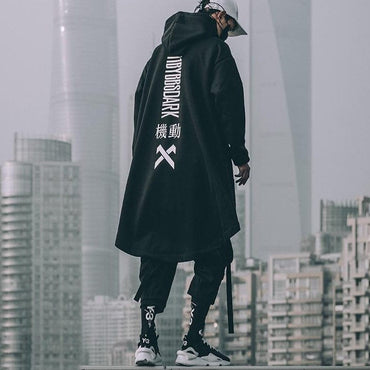 Mens Oversize Long Cloak Outerwear