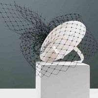 Luxury Tea Party Hat With Veil