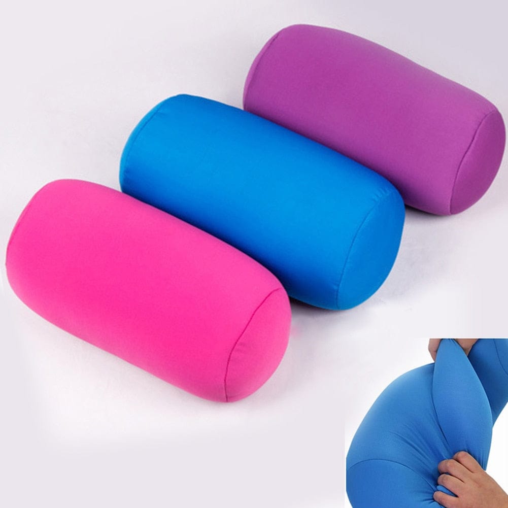 Super soft Head PillowCase Micro Mini Microbead Back Cushion Pillow Roll Pillow Head Convenient Travel Pillow Bed Decoration - east2cart.uk