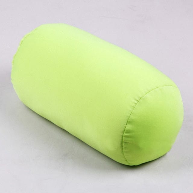 Super soft Head PillowCase Micro Mini Microbead Back Cushion Pillow Roll Pillow Head Convenient Travel Pillow Bed Decoration - east2cart.uk