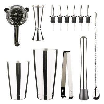 Exclusive Professional Cocktail Shaker Bar Set - east2cart.uk