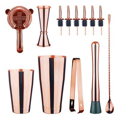 Exclusive Professional Cocktail Shaker Bar Set - east2cart.uk