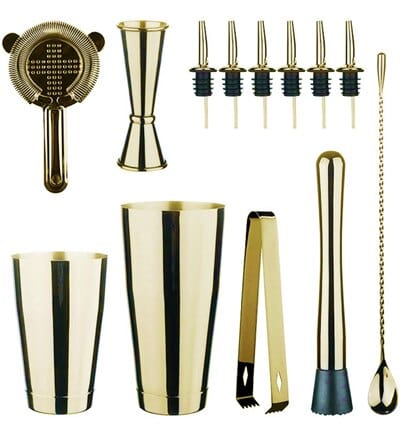 Exclusive Professional Cocktail Shaker Bar Set - east2cart.uk