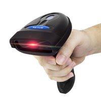 NETUM NT-1698W Handheld Wirelress Barcode Scanner AND NT-1228BL Bluetooth 1D/2D QR Bar Code Reader PDF417 for IOS Android IPAD - east2cart.uk