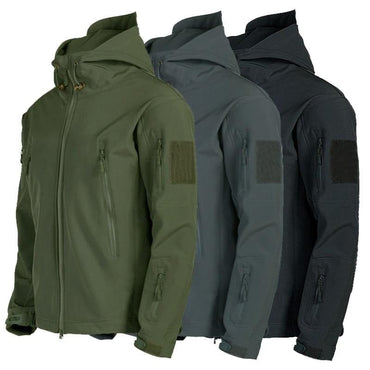 Men's Soft Shell Windproof Bomber Jacket - east2cart.uk