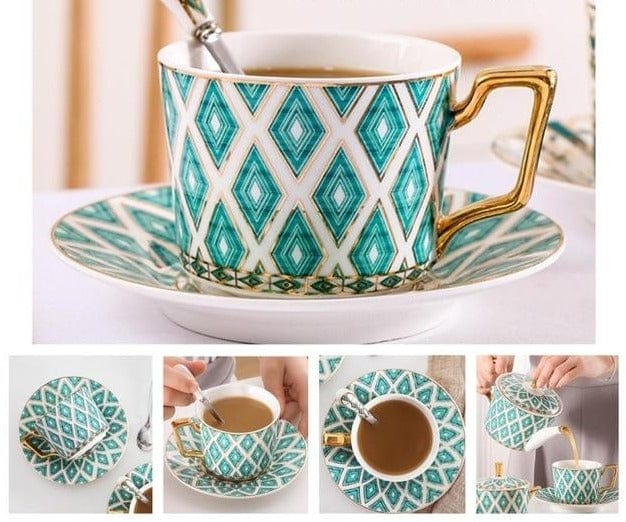 Bone China Luxury Set Drinkware