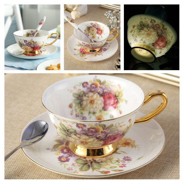 Bone China Luxury Set Drinkware