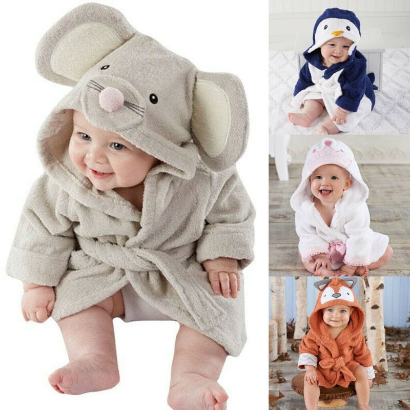 Cute Baby Winter Bath Towel