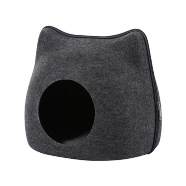 Cat Bed House With Cushion - east2cart.uk