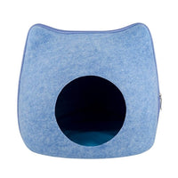 Cat Bed House With Cushion - east2cart.uk