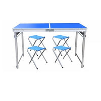 Outdoor Folding Table Chair   Camping Aluminium Alloy Picnic Table Waterproof Ultra-light Durable Folding Table Desk For - east2cart.uk