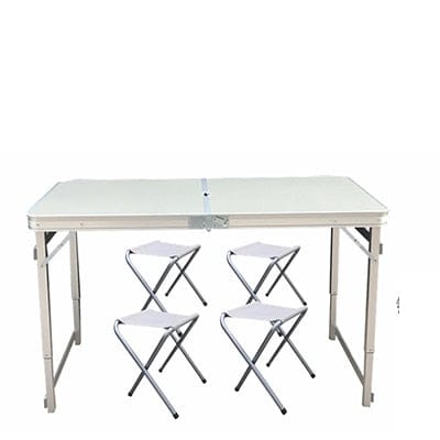 Outdoor Folding Table Chair   Camping Aluminium Alloy Picnic Table Waterproof Ultra-light Durable Folding Table Desk For - east2cart.uk