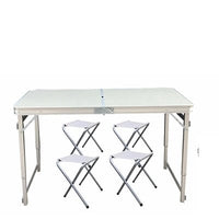 Outdoor Folding Table Chair   Camping Aluminium Alloy Picnic Table Waterproof Ultra-light Durable Folding Table Desk For - east2cart.uk