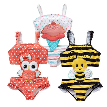 Girls Cute Swimsuit - east2cart.uk