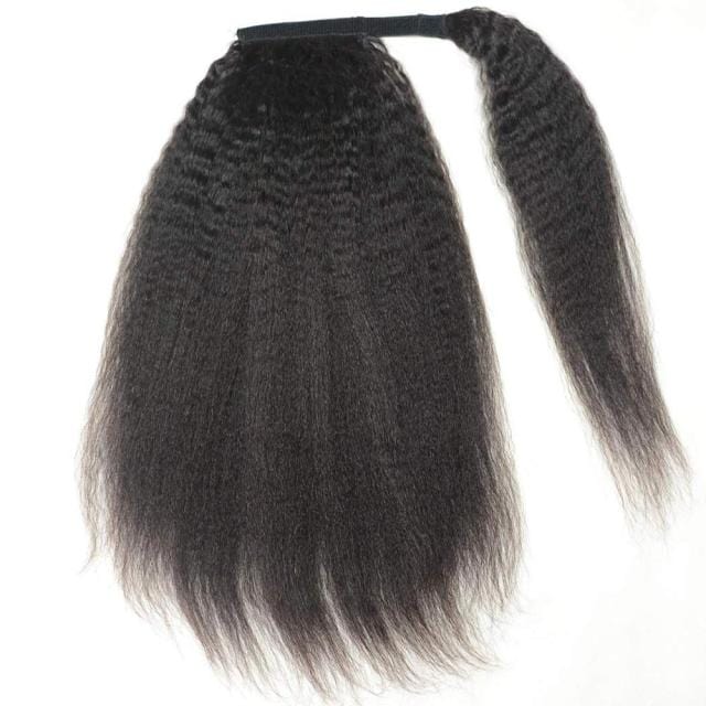 Kinky Straight Ponytail Hair Extension - east2cart.uk