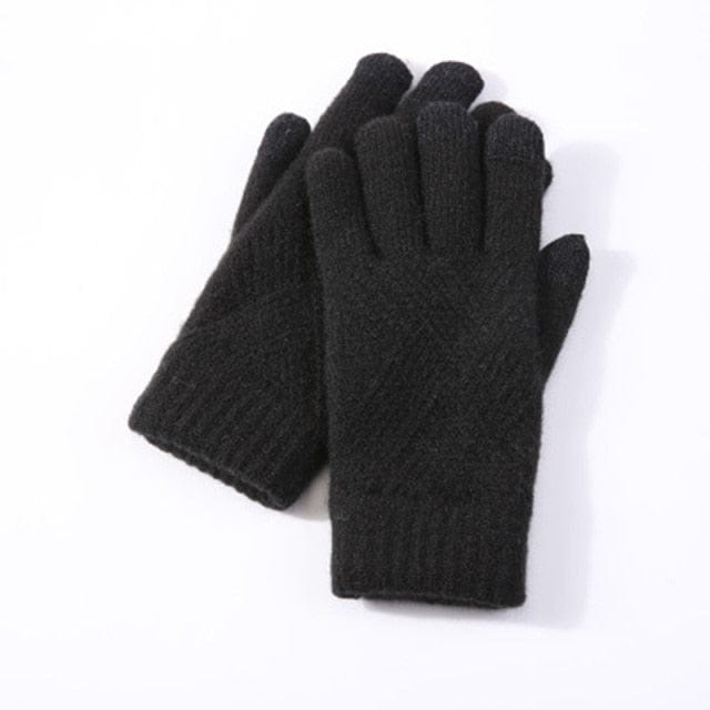 Winter Warm Knitted Thick Gloves