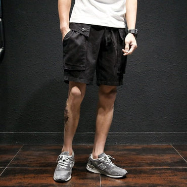 Cargo Solid Leisure Shorts