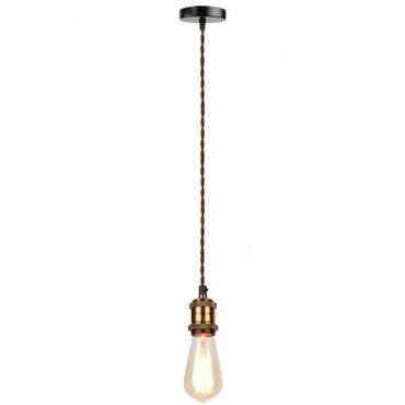 Industrial Metal Hanging Pendant Light