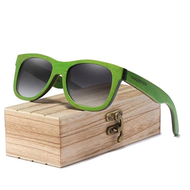 Natural Wooden Polarized Sun Glasses Unisex - east2cart.uk