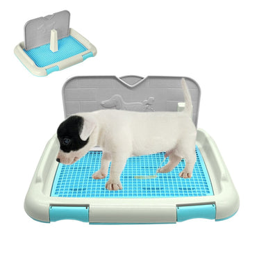 Pet Dog Cat Training Toilet Tray Mat Indoor Lattice Puppy Potty Bedpan Pee Pad Dog Accessories For Small Dogs Cats Pet Products - east2cart.uk