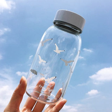 Creative Sky Glass Water Bottle - east2cart.uk