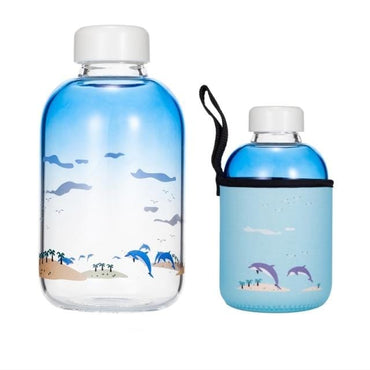 Creative Sky Glass Water Bottle - east2cart.uk