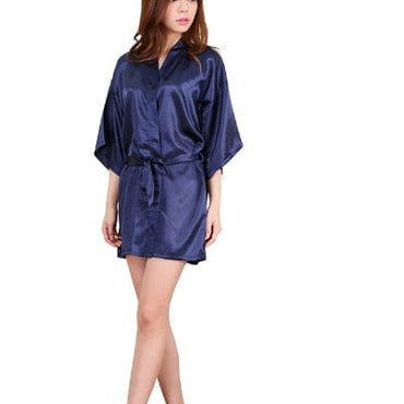 Silk Satin Kimono Night Dress