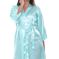 Silk Satin Kimono Night Dress