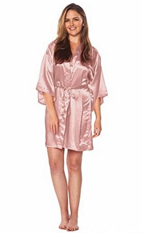 Silk Satin Kimono Night Dress