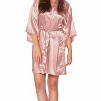 Silk Satin Kimono Night Dress