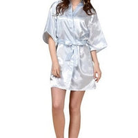 Silk Satin Kimono Night Dress
