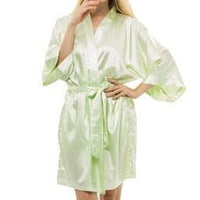 Silk Satin Kimono Night Dress