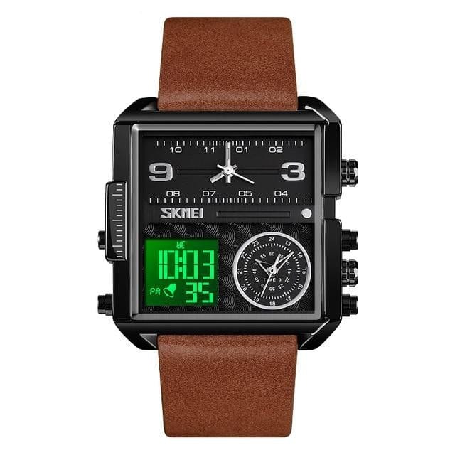 SKMEI Luxury Men Quartz Digital Watch Creative Sport Watches Male Waterproof Wristwatch Montre homme Clock Relogio Masculino - east2cart.uk