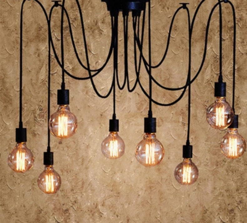 Spider Industrial Hanging Pendant Lights