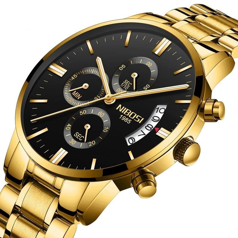 NIBOSI Relogio Masculino Men Watches Luxury Famous Top Brand Men's Fashion Casual Dress Watch Military Quartz Wristwatches Saat - east2cart.uk