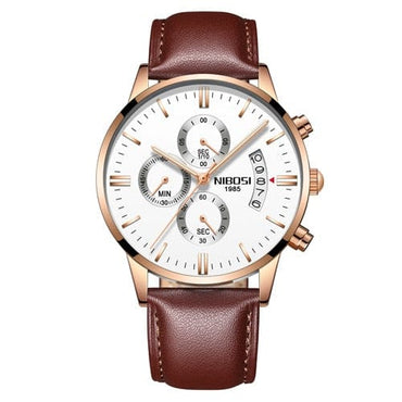 NIBOSI Relogio Masculino Men Watches Luxury Famous Top Brand Men's Fashion Casual Dress Watch Military Quartz Wristwatches Saat - east2cart.uk